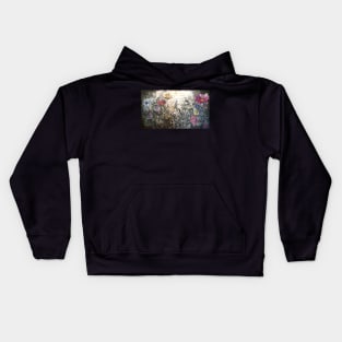 Floral Grunge Kids Hoodie